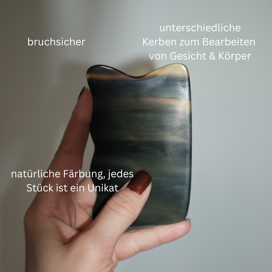 Gua Sha aus Büffelhorn