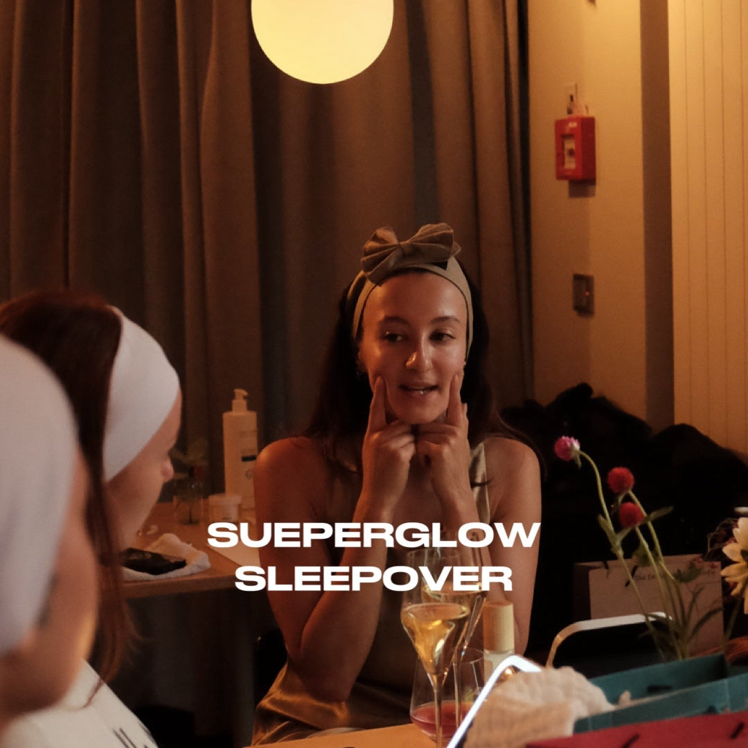 Sueperglow Sleepover - Pyjama-Workshop für strahlende Haut, Gesichtsmassage & Selfcare-Magie
